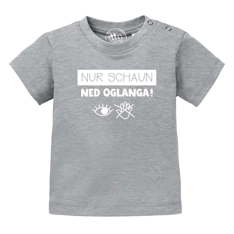 Baby T-Shirt "Nur schaun…"