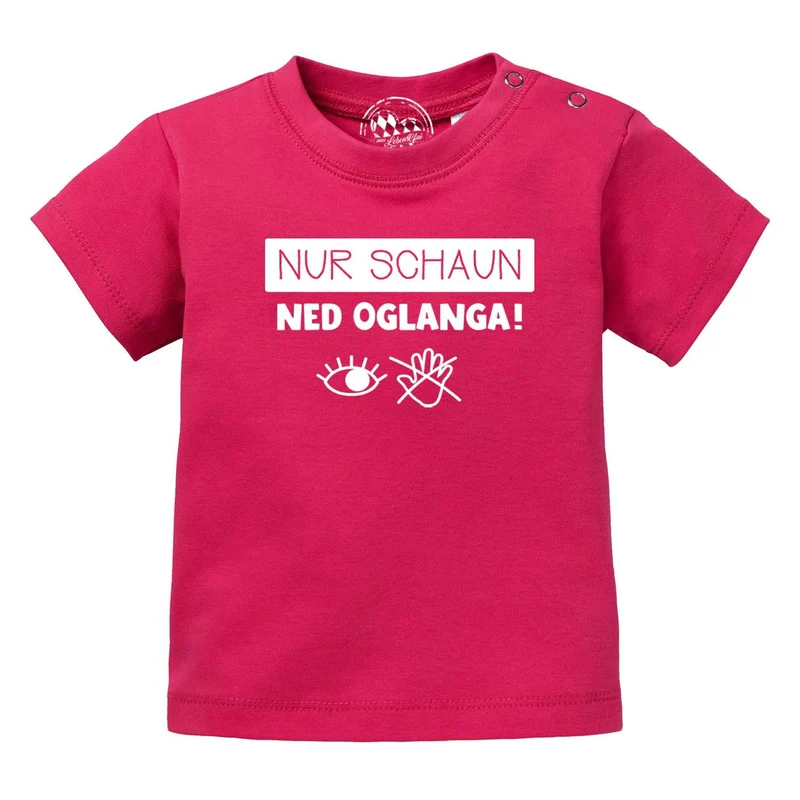 Baby T-Shirt "Nur schaun…"