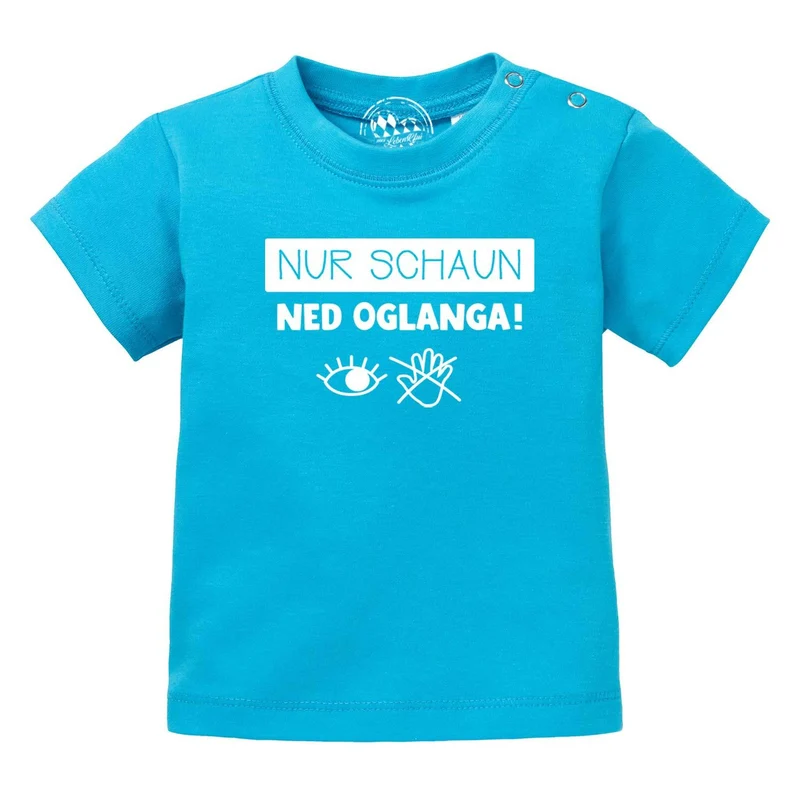 Baby T-Shirt "Nur schaun…"
