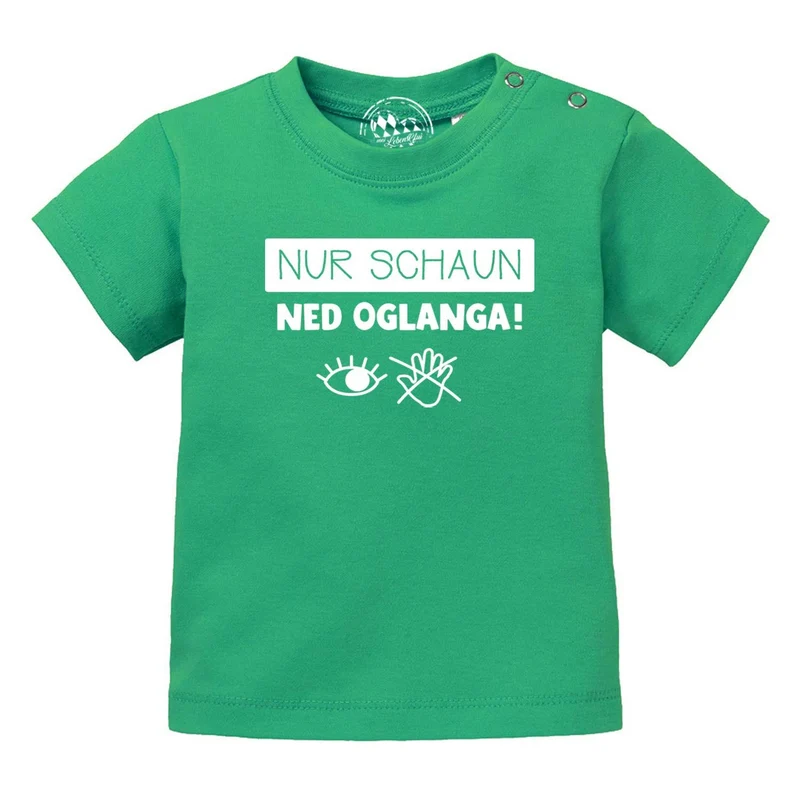 Baby T-Shirt "Nur schaun…"