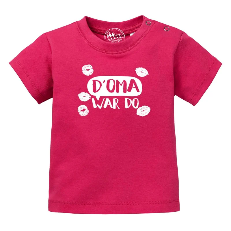 Baby T-Shirt "D' Oma war do…"
