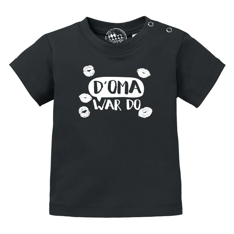 Baby T-Shirt "D' Oma war do…"