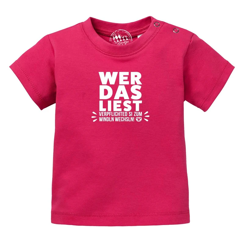 Baby T-Shirt "Windln wechsln!"