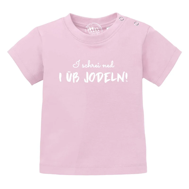 Baby T-Shirt "I üb jodeln"