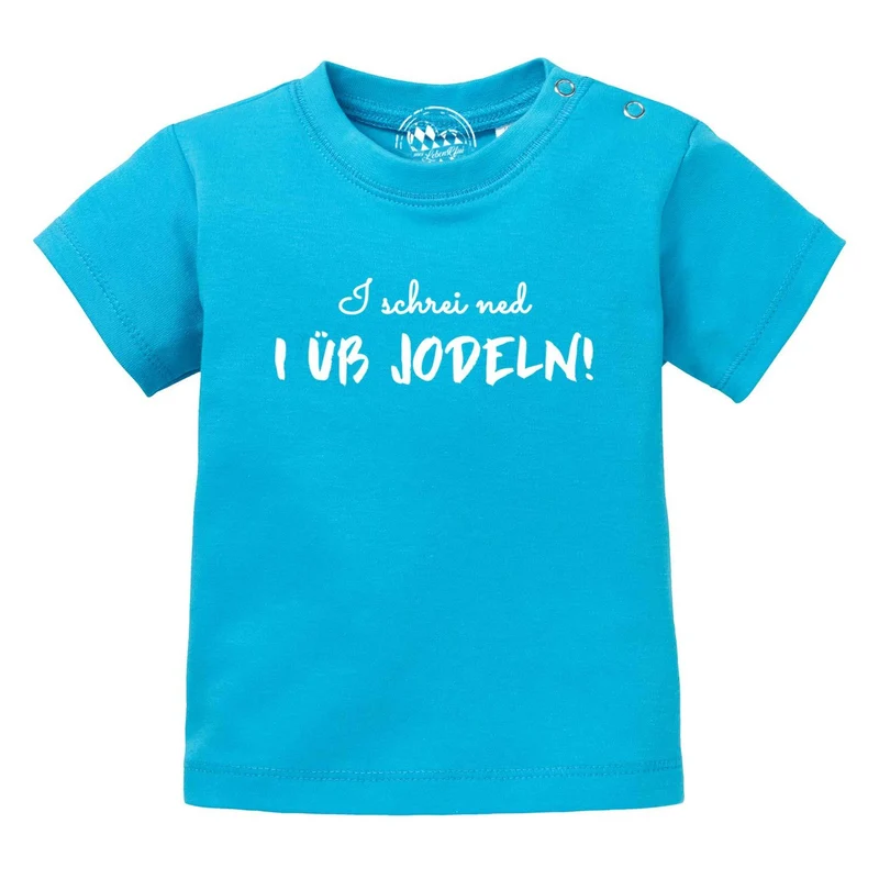 Baby T-Shirt "I üb jodeln"