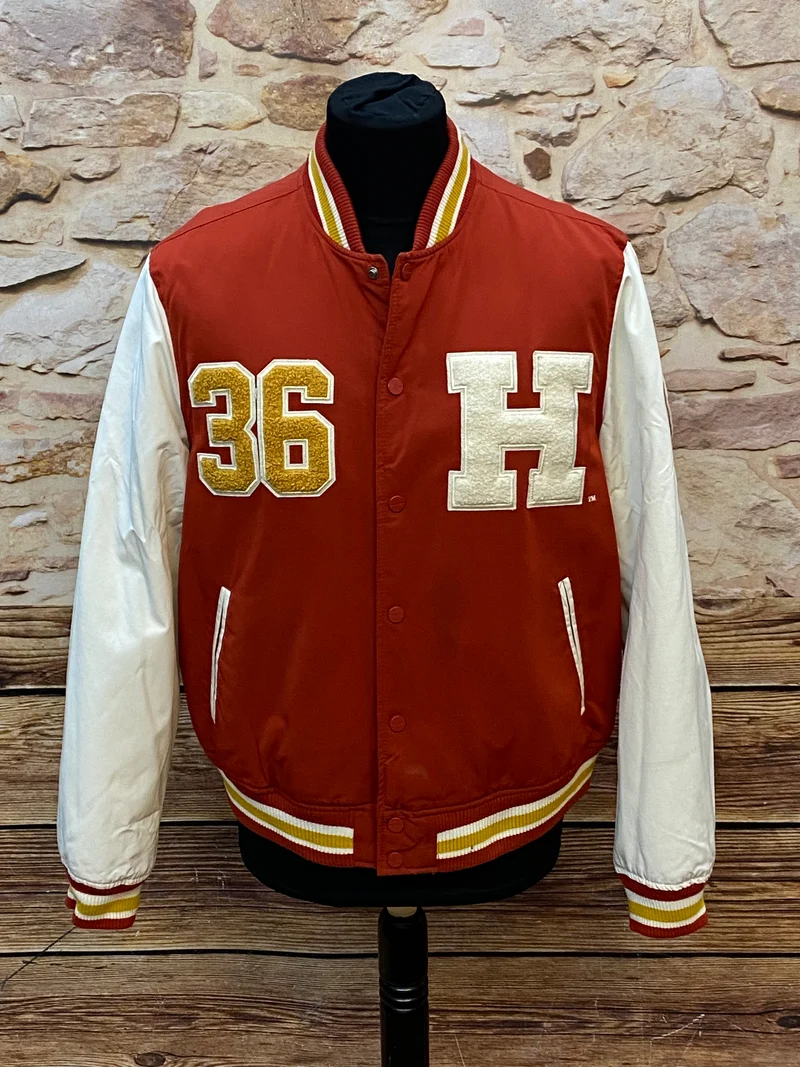 College-Jacke - rot – Gr.L