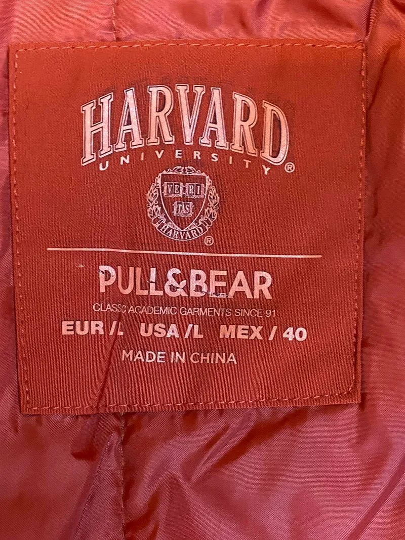 College-Jacke - rot – Gr.L