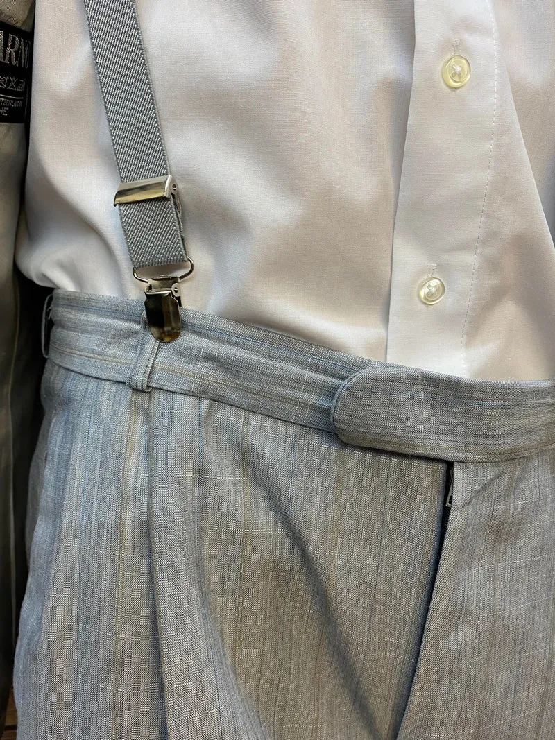 Knickerbocker - Outfit - britischer 1920er-Jahre-Stil – Hellgrau - Größe 54