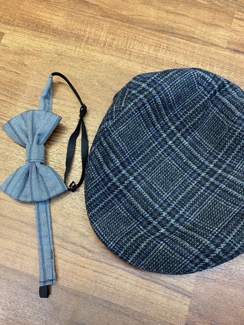Knickerbocker - Outfit - britischer 1920er-Jahre-Stil – Hellgrau - Größe 54
