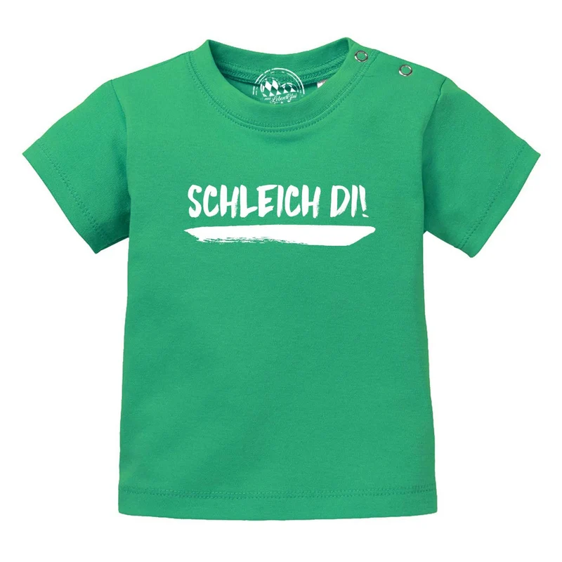 Baby T-Shirt "Schleich di!"