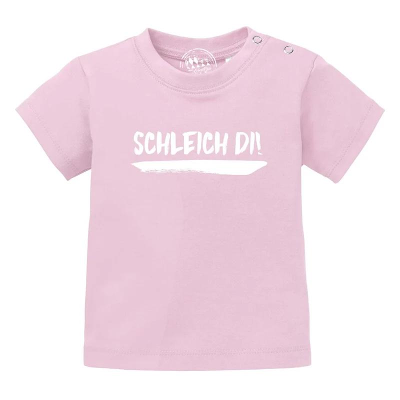 Baby T-Shirt "Schleich di!"