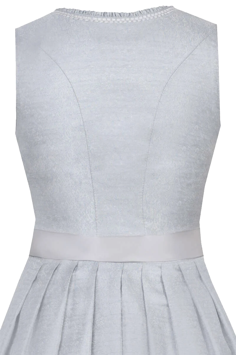 Mini-Dirndl mit Spitzenschürze