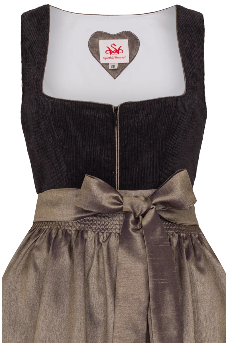 Mididirndl mit Cord