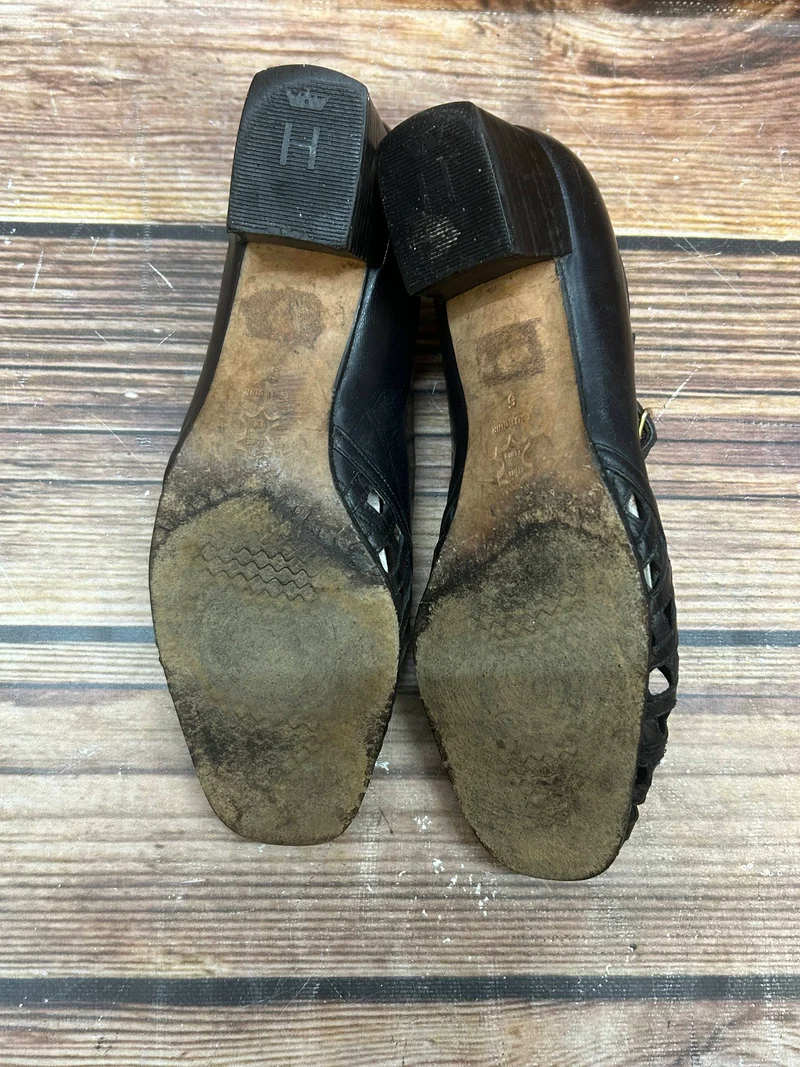 Vintage-Schuhe – 20er Jahre Stil - Echtleder