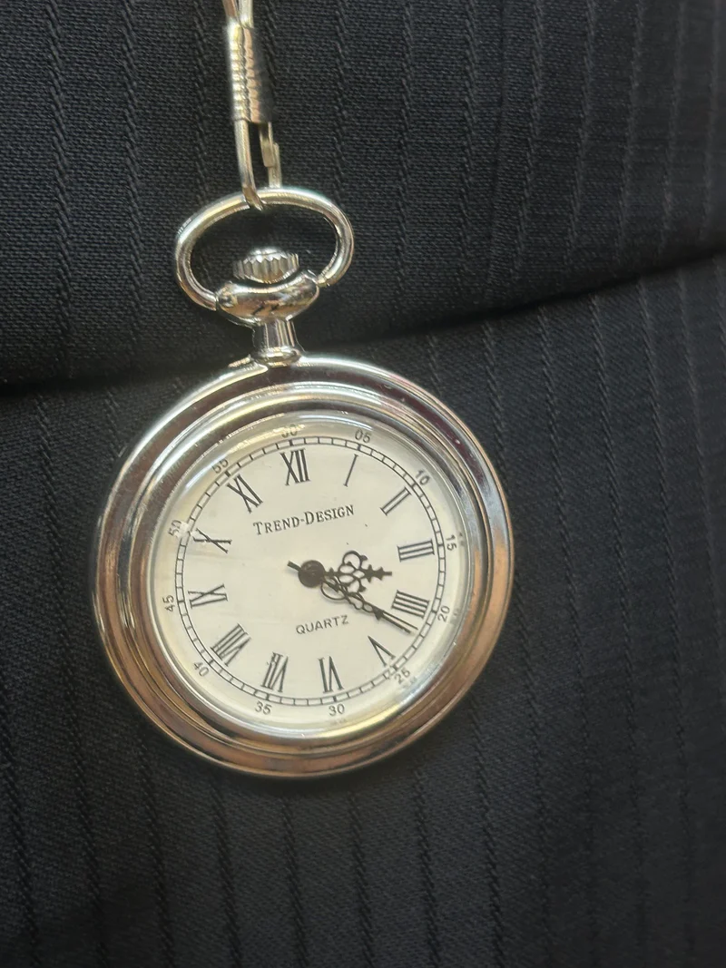Vintage Nadelstreifen-Anzug - Schurwolle – 1920er Stil - Gr. 50, Komplett-Outfit