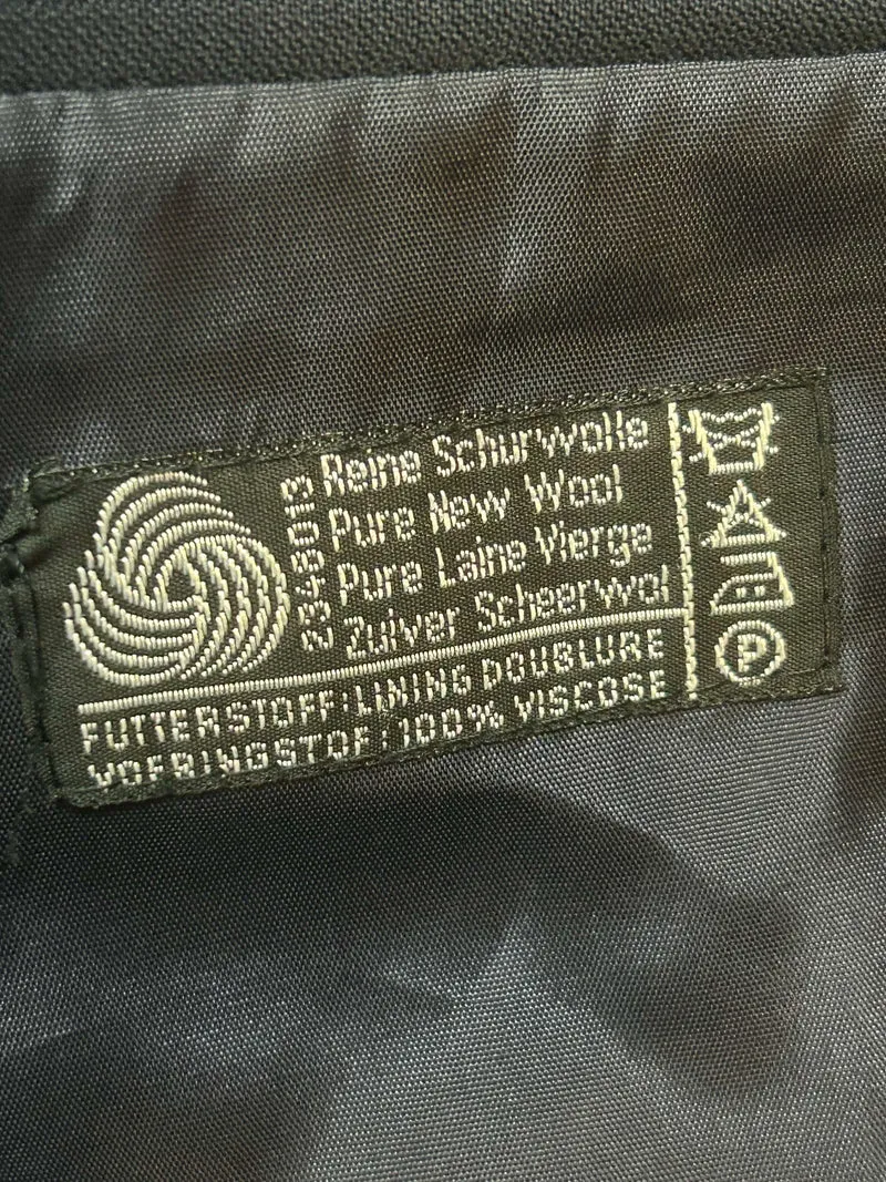 Vintage Nadelstreifen-Anzug - Schurwolle – 1920er Stil - Gr. 50, Komplett-Outfit