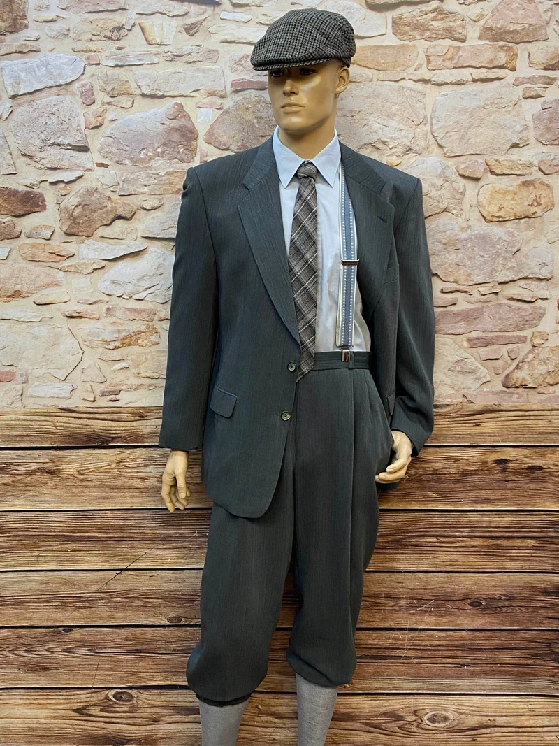 20er Jahre Knickerbocker-Anzug Herren Gr. 54 im Vintage Stil