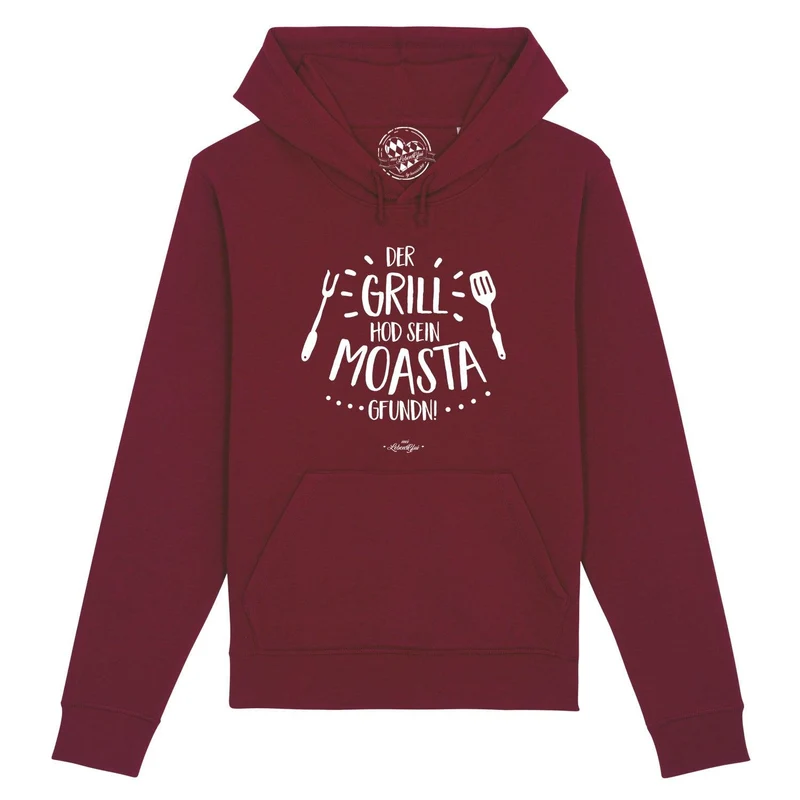 Herren Hoodie "GrillMoasta"