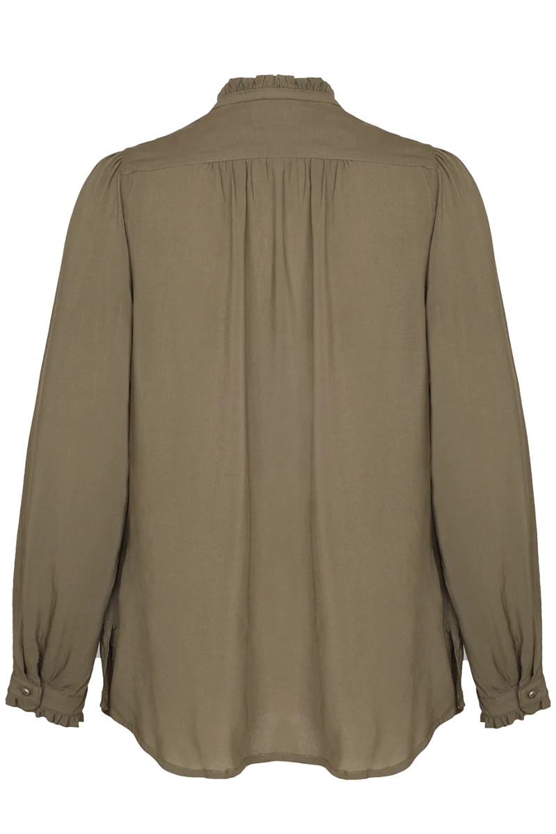 Damen Trachtenbluse Langarm