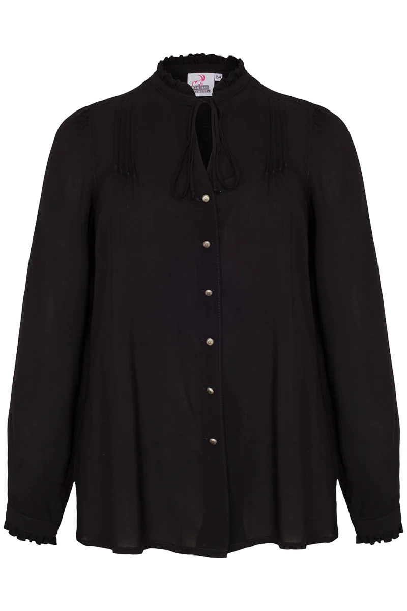 Damen Trachtenbluse Langarm