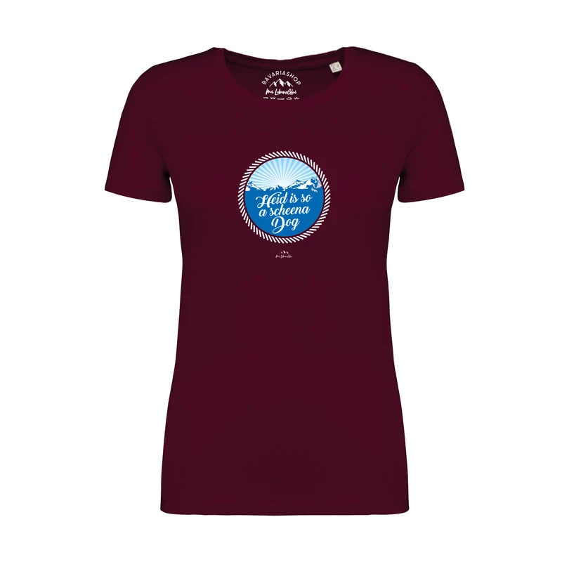 Damen T-Shirt "So a scheena Dog"