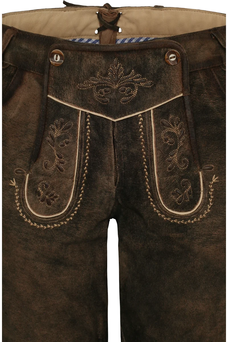 Damen Trachtenlederhose kurz