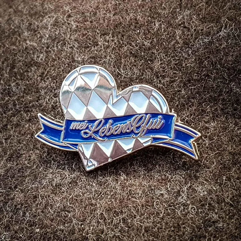 Pin "Mei LebensGfui"