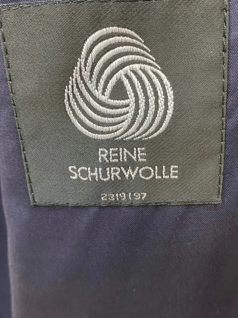 Wollmantel - blau – Gr. 50