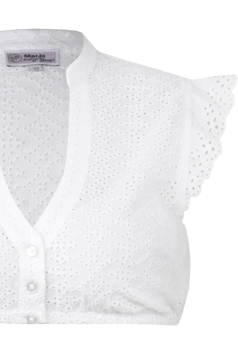 Dirndlbluse mit Flügelarm