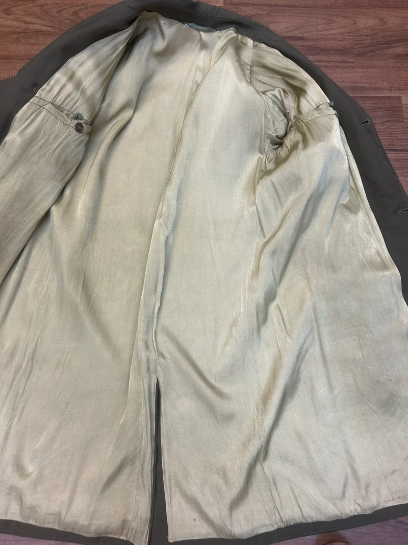 Vintage Sowjetischer Offiziersmantel – Größe ca. XXL