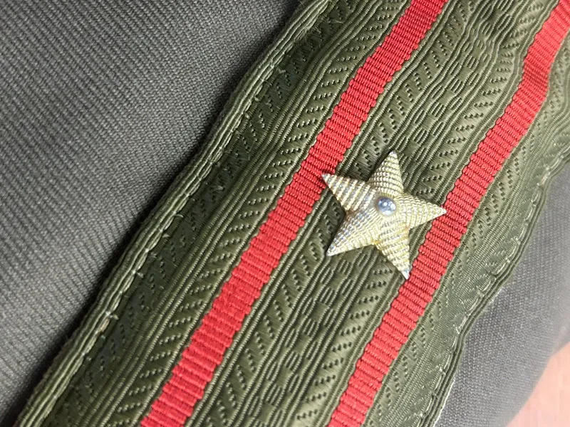 Vintage Sowjetischer Offiziersmantel – Größe ca. XXL