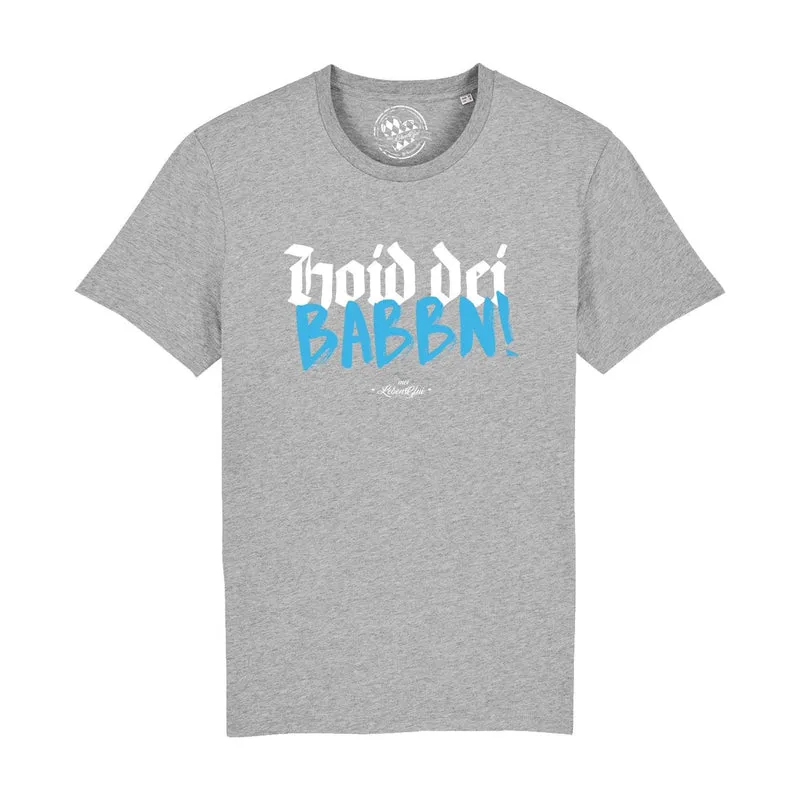 Herren T-Shirt "Hoid dei Babbn"