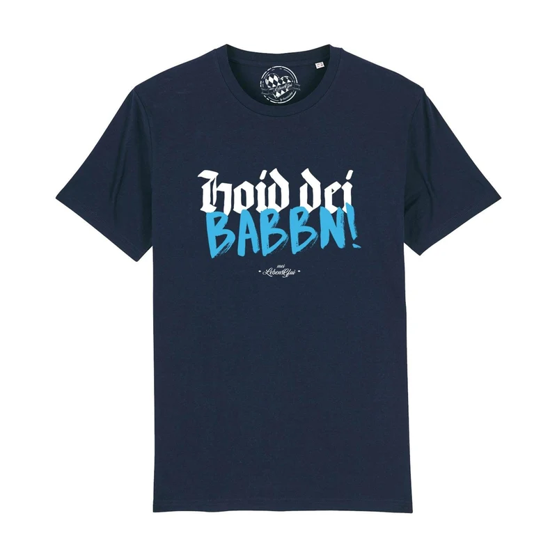 Herren T-Shirt "Hoid dei Babbn"