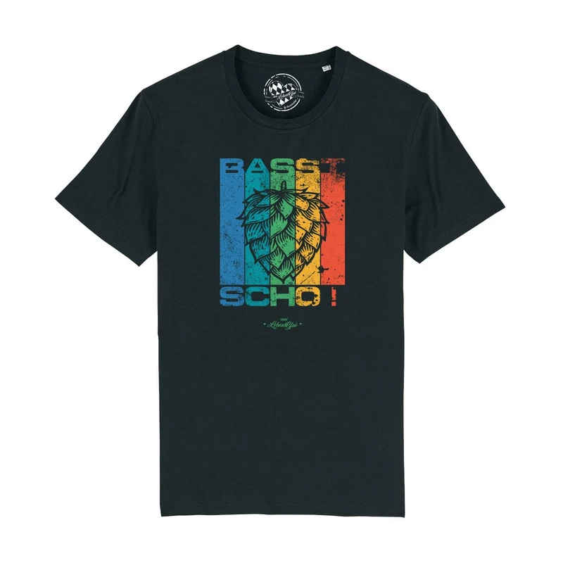 Herren T-Shirt "Basst scho"