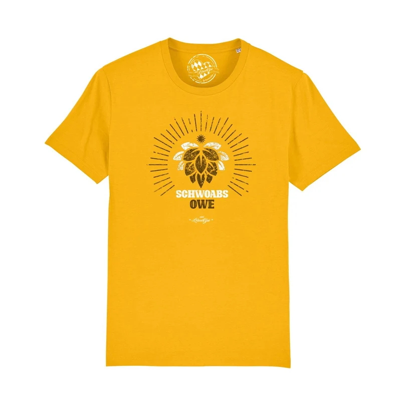 Herren T-Shirt "Schwoabs owe"