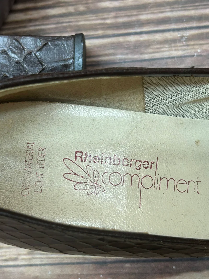 Vintage Schuhe braun – Gr. 38