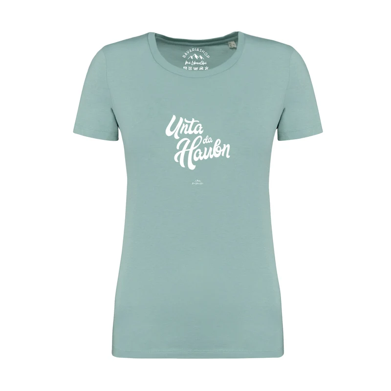 Damen T-Shirt "Unta da Haubn"