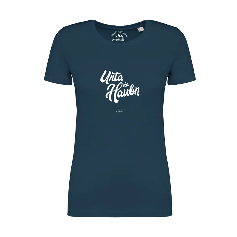 Damen T-Shirt "Unta da Haubn"