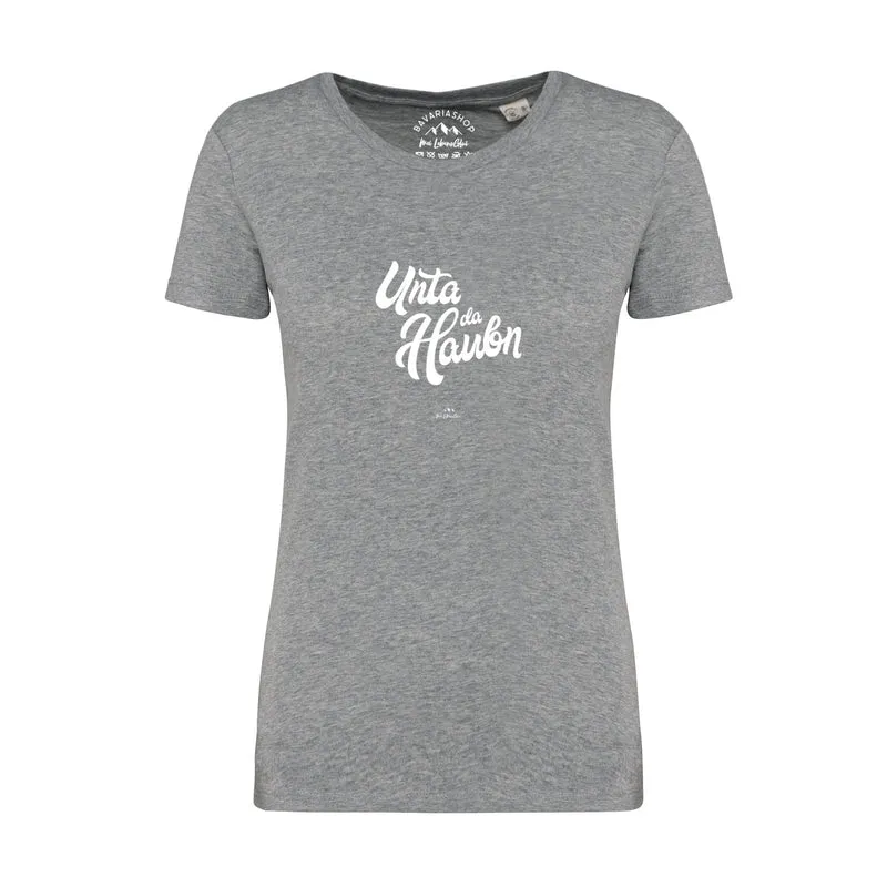 Damen T-Shirt "Unta da Haubn"