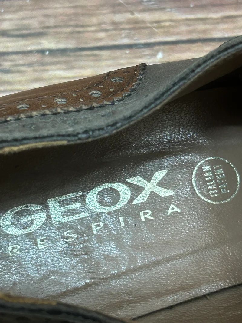 Vintage-Schuhe Brogues von Geox – Größe 40