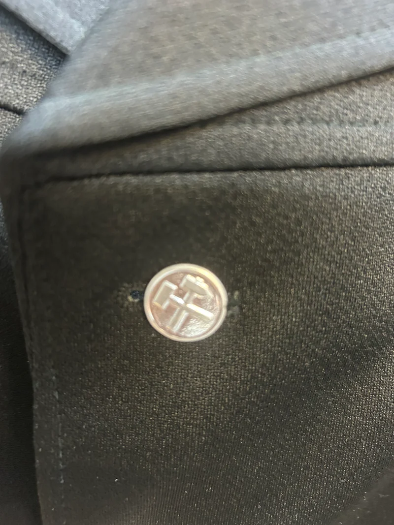 Vintage Handwerks-Uniformjacke – ca. Größe 58/60