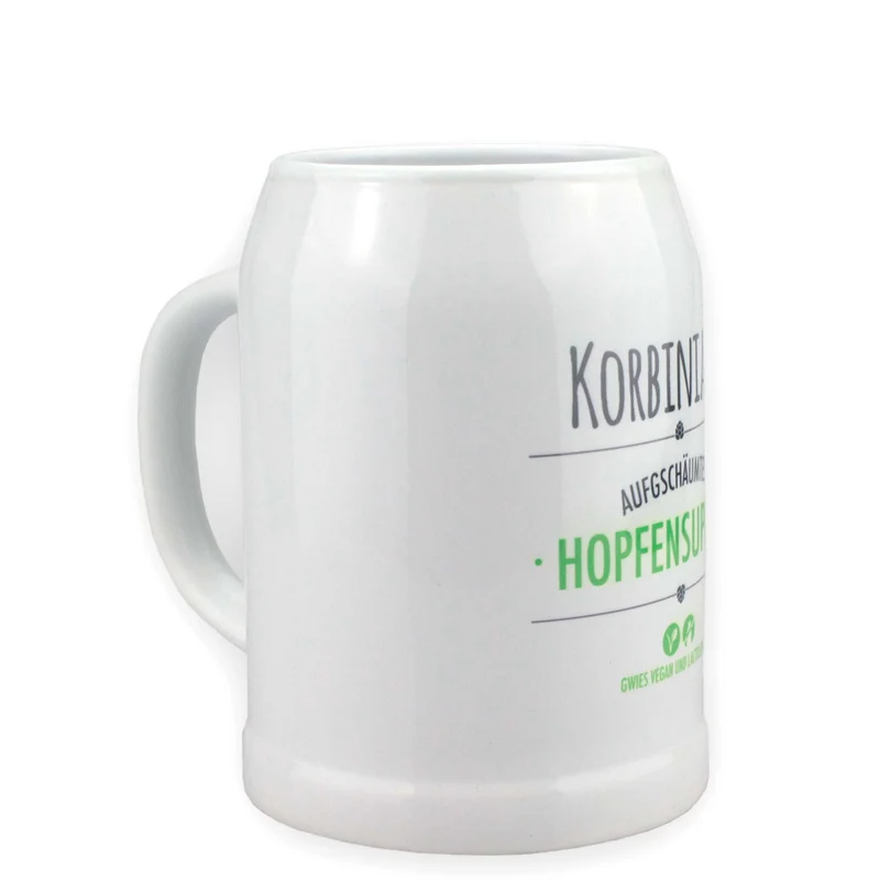Stein Bierkrug "Hopfensupperl" mit Wunschname