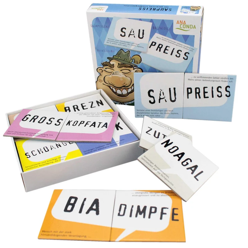 Saupreiss - das bairische Memospiel