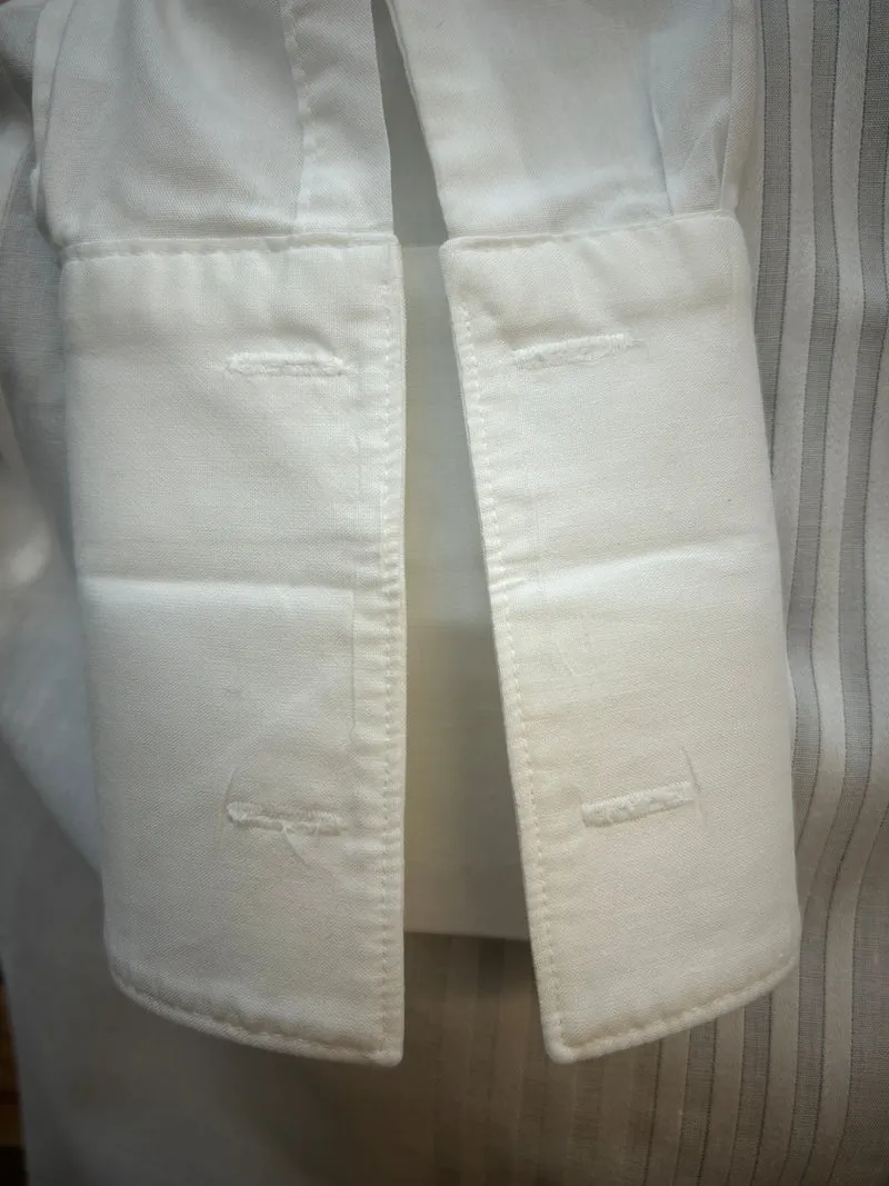 Smokinghemd Vintage Weiß Gr. 39