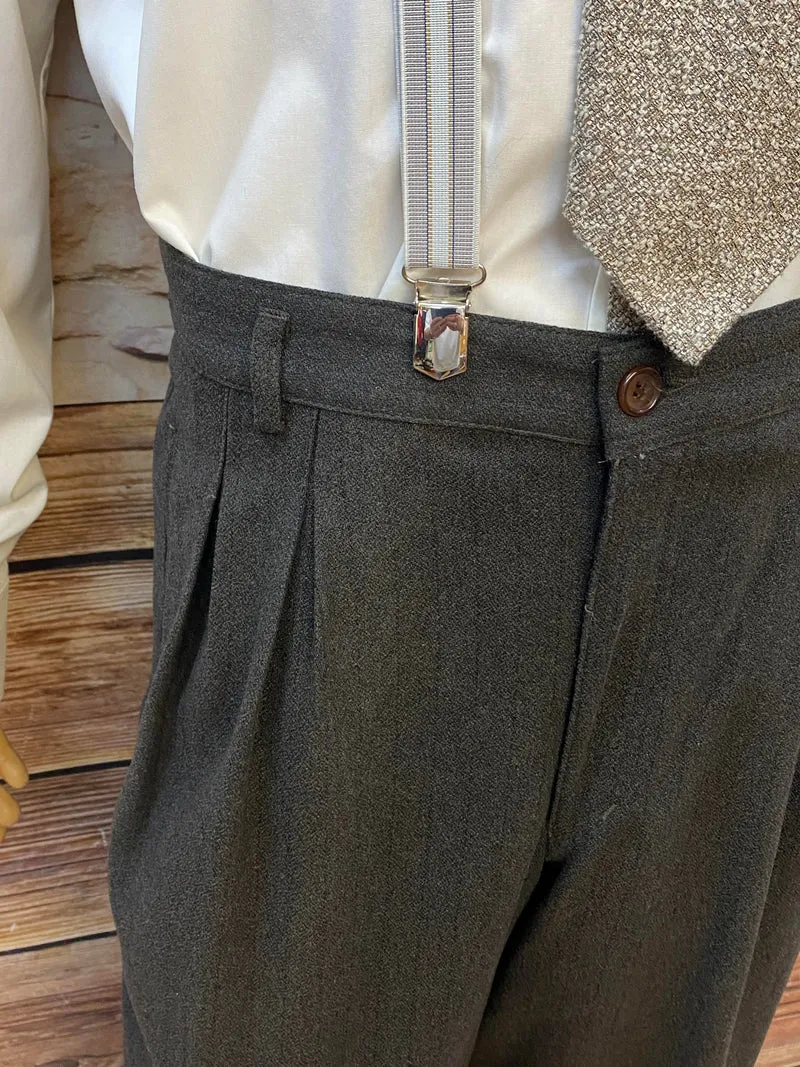 Vintage 20er Jahre Herren Outfit Gr.54 – Komplett Look mit Schiebermütze
