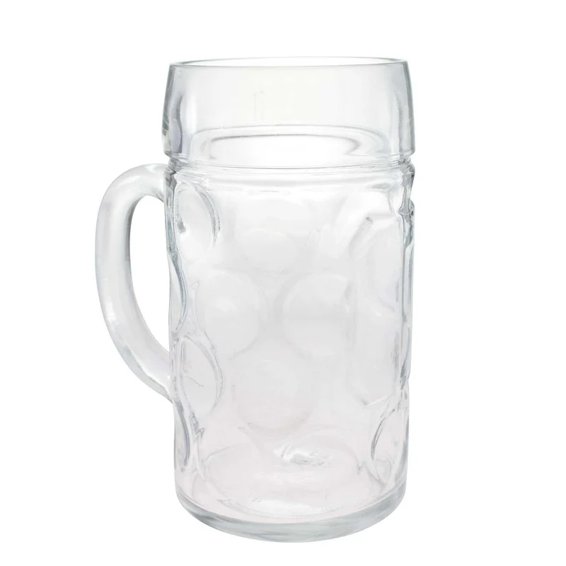 Glas Maßkrug ohne Dekoration