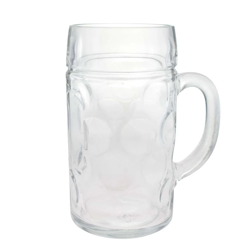 Glas Maßkrug ohne Dekoration