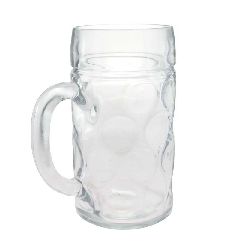 Glas Maßkrug ohne Dekoration