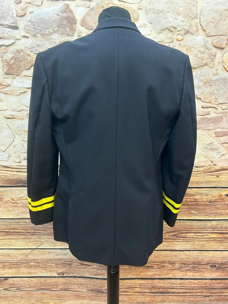 Vintage Marine-Uniformjacke – Größe 26