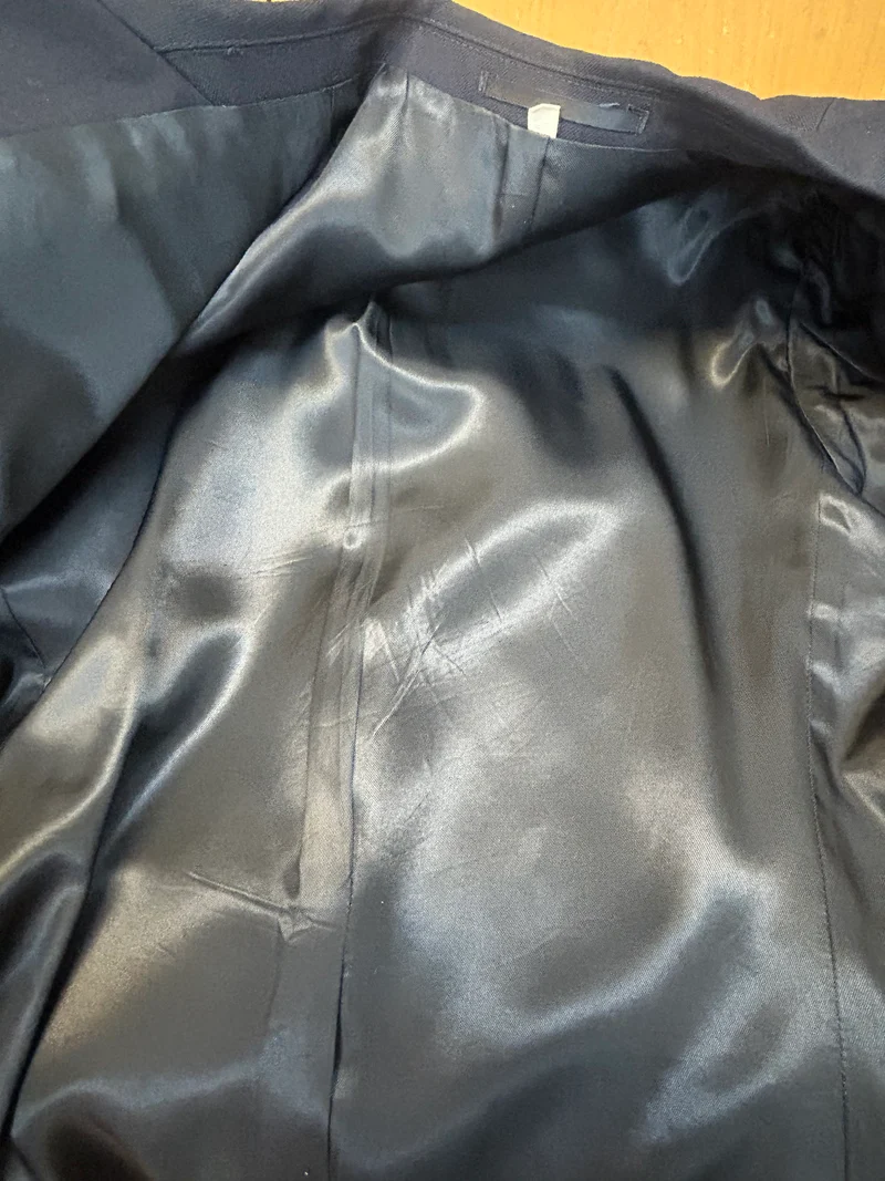 Vintage Marine-Uniformjacke – Größe 26